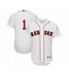 Mens Boston Red Sox 1 Bobby Doerr White 2019 Gold Program Flex Base Authentic Collection Baseball Jersey Mens Boston Red Sox 1 Bobby Doerr White 2019 Gold Program Flex Base Authentic Collection Baseball Jersey