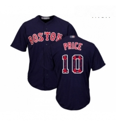 Mens Boston Red Sox 10 David Price Authentic Navy Blue Team Logo Fashion Cool Base Baseball Jersey Mens Boston Red Sox 10 David Price Authentic Navy Blue Team Logo Fashion Cool Base Baseball Jersey