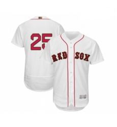 Mens Boston Red Sox 25 Steve Pearce White 2019 Gold Program Flex Base Authentic Collection Baseball Jersey Mens Boston Red Sox 25 Steve Pearce White 2019 Gold Program Flex Base Authentic Collection Baseball Jersey