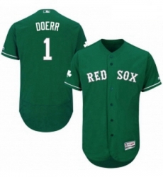 Mens Majestic Boston Red Sox 1 Bobby Doerr Green Celtic Flexbase Authentic Collection MLB Jersey Mens Majestic Boston Red Sox 1 Bobby Doerr Green Celtic Flexbase Authentic Collection MLB Jersey