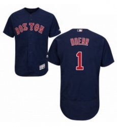Mens Majestic Boston Red Sox 1 Bobby Doerr Navy Blue Alternate Flex Base Authentic Collection MLB Jersey Mens Majestic Boston Red Sox 1 Bobby Doerr Navy Blue Alternate Flex Base Authentic Collection MLB Jersey