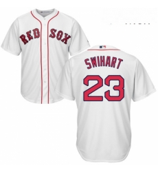 Mens Majestic Boston Red Sox 23 Blake Swihart Replica White Home Cool Base MLB Jersey Mens Majestic Boston Red Sox 23 Blake Swihart Replica White Home Cool Base MLB Jersey