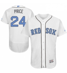 Mens Majestic Boston Red Sox 24 David Price Authentic White 2016 Fathers Day Fashion Flex Base MLB Jersey Mens Majestic Boston Red Sox 24 David Price Authentic White 2016 Fathers Day Fashion Flex Base MLB Jersey