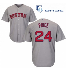 Mens Majestic Boston Red Sox 24 David Price Replica Grey Road Cool Base MLB Jersey Mens Majestic Boston Red Sox 24 David Price Replica Grey Road Cool Base MLB Jersey