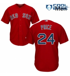Mens Majestic Boston Red Sox 24 David Price Replica Red Alternate Home Cool Base MLB Jersey Mens Majestic Boston Red Sox 24 David Price Replica Red Alternate Home Cool Base MLB Jersey