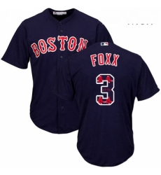 Mens Majestic Boston Red Sox 3 Jimmie Foxx Authentic Navy Blue Team Logo Fashion Cool Base MLB Jersey Mens Majestic Boston Red Sox 3 Jimmie Foxx Authentic Navy Blue Team Logo Fashion Cool Base MLB Jersey