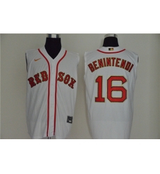 Red Sox 16 Andrew Benintendi White Nike Cool Base Sleeveless Jersey Red Sox 16 Andrew Benintendi White Nike Cool Base Sleeveless Jersey