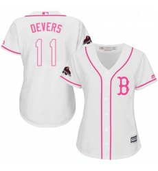 Womens Majestic Boston Red Sox 11 Rafael Devers Authentic White Fashion 2018 World Series Champions MLB Jersey Womens Majestic Boston Red Sox 11 Rafael Devers Authentic White Fashion 2018 World Series Champions MLB Jersey