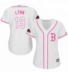 Womens Majestic Boston Red Sox 19 Fred Lynn Authentic White Fashion 2018 World Series Champions MLB Jersey Womens Majestic Boston Red Sox 19 Fred Lynn Authentic White Fashion 2018 World Series Champions MLB Jersey