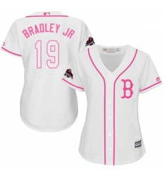 Womens Majestic Boston Red Sox 19 Jackie Bradley Jr Authentic White Fashion 2018 World Series Champions MLB Jersey Womens Majestic Boston Red Sox 19 Jackie Bradley Jr Authentic White Fashion 2018 World Series Champions MLB Jersey