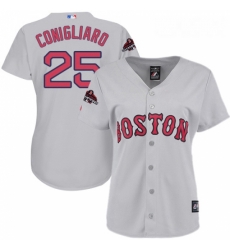 Womens Majestic Boston Red Sox 25 Tony Conigliaro Authentic Grey Road 2018 World Series Champions MLB Jersey Womens Majestic Boston Red Sox 25 Tony Conigliaro Authentic Grey Road 2018 World Series Champions MLB Jersey