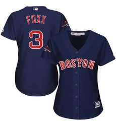 Womens Majestic Boston Red Sox 3 Jimmie Foxx Authentic Navy Blue Alternate Road 2018 World Series Champions MLB Jersey Womens Majestic Boston Red Sox 3 Jimmie Foxx Authentic Navy Blue Alternate Road 2018 World Series Champions MLB Jersey