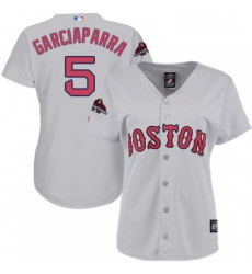 Womens Majestic Boston Red Sox 5 Nomar Garciaparra Authentic Grey Road 2018 World Series Champions MLB Jersey Womens Majestic Boston Red Sox 5 Nomar Garciaparra Authentic Grey Road 2018 World Series Champions MLB Jersey