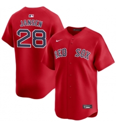 Youth Boston Red Sox 28 Danny Jansen Red 2024 Alternate Limited Stitched Baseball Jersey Youth Boston Red Sox 28 Danny Jansen Red 2024 Alternate Limited Stitched Baseball Jersey