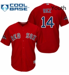 Youth Majestic Boston Red Sox 14 Jim Rice Authentic Red Alternate Home Cool Base 2018 World Series Champions MLB Jersey Youth Majestic Boston Red Sox 14 Jim Rice Authentic Red Alternate Home Cool Base 2018 World Series Champions MLB Jersey