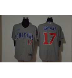 Cubs 17 Kris Bryant Gray 2020 Nike Cool Base Jersey Cubs 17 Kris Bryant Gray 2020 Nike Cool Base Jersey