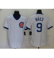 Cubs 9 Javier Baez White 2020 Nike Cool Base Jersey Cubs 9 Javier Baez White 2020 Nike Cool Base Jersey
