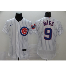 Cubs 9 Javier Baez White 2020 Nike Flexbase Jersey Cubs 9 Javier Baez White 2020 Nike Flexbase Jersey