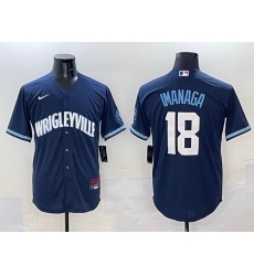 Men Chicago Cubs 18 Sh u014Dta Imanaga Navy City Connect Stitched Baseball Jersey Men Chicago Cubs 18 Sh u014Dta Imanaga Navy City Connect Stitched Baseball Jersey