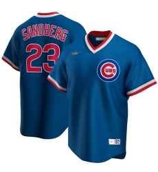Men Chicago Cubs 23 Ryne Sandberg Nike Road Cooperstown Collection Player MLB Jersey Royal Men Chicago Cubs 23 Ryne Sandberg Nike Road Cooperstown Collection Player MLB Jersey Royal