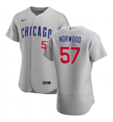 Men Chicago Cubs 57 James Norwood Men Nike Gray Road 2020 Flex Base Team Jersey Men Chicago Cubs 57 James Norwood Men Nike Gray Road 2020 Flex Base Team Jersey