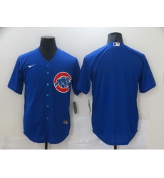 Men Nike Chicago Cubs Blue Blank Cool base Jersey Men Nike Chicago Cubs Blue Blank Cool base Jersey