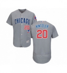 Mens Chicago Cubs 20 Brandon Kintzler Grey Road Flex Base Authentic Collection Baseball Jersey Mens Chicago Cubs 20 Brandon Kintzler Grey Road Flex Base Authentic Collection Baseball Jersey