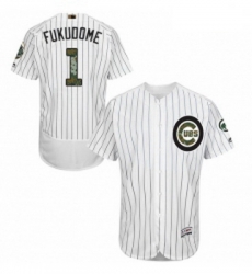 Mens Majestic Chicago Cubs 1 Kosuke Fukudome Authentic White 2016 Memorial Day Fashion Flex Base MLB Jersey Mens Majestic Chicago Cubs 1 Kosuke Fukudome Authentic White 2016 Memorial Day Fashion Flex Base MLB Jersey