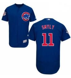 Mens Majestic Chicago Cubs 11 Drew Smyly Royal Blue Alternate Flex Base Authentic Collection MLB Jersey Mens Majestic Chicago Cubs 11 Drew Smyly Royal Blue Alternate Flex Base Authentic Collection MLB Jersey