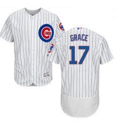 Mens Majestic Chicago Cubs 17 Mark Grace White Home Flex Base Authentic Collection MLB Jersey Mens Majestic Chicago Cubs 17 Mark Grace White Home Flex Base Authentic Collection MLB Jersey