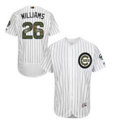 Mens Majestic Chicago Cubs 26 Billy Williams Authentic White 2016 Memorial Day Fashion Flex Base MLB Jersey Mens Majestic Chicago Cubs 26 Billy Williams Authentic White 2016 Memorial Day Fashion Flex Base MLB Jersey