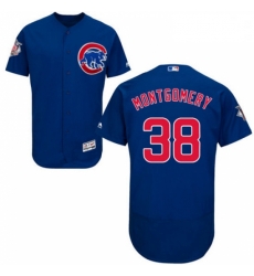 Mens Majestic Chicago Cubs 38 Mike Montgomery Royal Blue Alternate Flexbase Authentic Collection MLB Jersey Mens Majestic Chicago Cubs 38 Mike Montgomery Royal Blue Alternate Flexbase Authentic Collection MLB Jersey