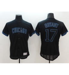 Men's Nike Chicago Cubs #17 Kris Bryant Black Home Stitched Baseball Jersey Men's Nike Chicago Cubs #17 Kris Bryant Black Home Stitched Baseball Jersey