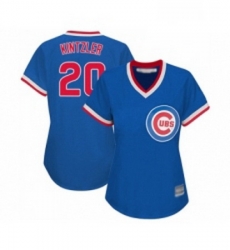 Womens Chicago Cubs 20 Brandon Kintzler Authentic Royal Blue Cooperstown Baseball Jersey Womens Chicago Cubs 20 Brandon Kintzler Authentic Royal Blue Cooperstown Baseball Jersey