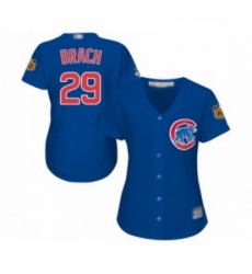 Womens Chicago Cubs 29 Brad Brach Authentic Royal Blue Alternate Baseball Jersey Womens Chicago Cubs 29 Brad Brach Authentic Royal Blue Alternate Baseball Jersey
