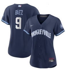 Women's Javier Baez Chicago Cubs 2021 City Connect Wrigleyville Jersey Women's Javier Baez Chicago Cubs 2021 City Connect Wrigleyville Jersey