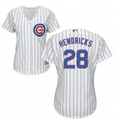 Womens Majestic Chicago Cubs 28 Kyle Hendricks Authentic White Home Cool Base MLB Jersey Womens Majestic Chicago Cubs 28 Kyle Hendricks Authentic White Home Cool Base MLB Jersey