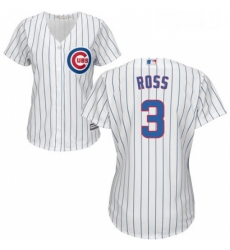 Womens Majestic Chicago Cubs 3 David Ross Replica White Home Cool Base MLB Jersey Womens Majestic Chicago Cubs 3 David Ross Replica White Home Cool Base MLB Jersey