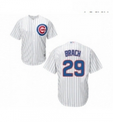Youth Chicago Cubs 29 Brad Brach Authentic White Home Cool Base Baseball Jersey Youth Chicago Cubs 29 Brad Brach Authentic White Home Cool Base Baseball Jersey