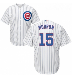 Youth Majestic Chicago Cubs 15 Brandon Morrow Authentic White Home Cool Base MLB Jersey Youth Majestic Chicago Cubs 15 Brandon Morrow Authentic White Home Cool Base MLB Jersey