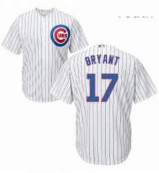 Youth Majestic Chicago Cubs 17 Kris Bryant Authentic White Home Cool Base MLB Jersey Youth Majestic Chicago Cubs 17 Kris Bryant Authentic White Home Cool Base MLB Jersey
