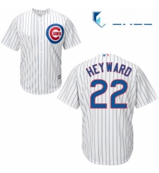Youth Majestic Chicago Cubs 22 Jason Heyward Authentic White Home Cool Base MLB Jersey Youth Majestic Chicago Cubs 22 Jason Heyward Authentic White Home Cool Base MLB Jersey
