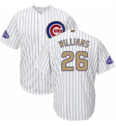 Youth Majestic Chicago Cubs 26 Billy Williams Authentic White 2017 Gold Program Cool Base MLB Jersey Youth Majestic Chicago Cubs 26 Billy Williams Authentic White 2017 Gold Program Cool Base MLB Jersey