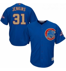 Youth Majestic Chicago Cubs 31 Fergie Jenkins Authentic Royal Blue 2017 Gold Champion Cool Base MLB Jersey Youth Majestic Chicago Cubs 31 Fergie Jenkins Authentic Royal Blue 2017 Gold Champion Cool Base MLB Jersey