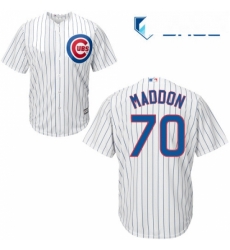 Youth Majestic Chicago Cubs 70 Joe Maddon Replica White Home Cool Base MLB Jersey Youth Majestic Chicago Cubs 70 Joe Maddon Replica White Home Cool Base MLB Jersey