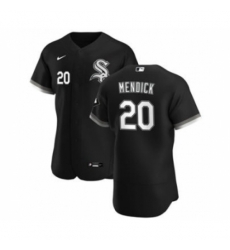 Men Chicago White Sox 20 Danny Mendick Black Alternate 2020 Authentic Player Baseball Jersey Men Chicago White Sox 20 Danny Mendick Black Alternate 2020 Authentic Player Baseball Jersey