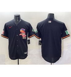 Men Chicago White Sox Blank Black Mexico Limited Stitched Jersey Men Chicago White Sox Blank Black Mexico Limited Stitched Jersey