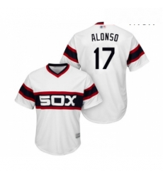 Mens Chicago White Sox 17 Yonder Alonso Replica White 2013 Alternate Home Cool Base Baseball Jersey Mens Chicago White Sox 17 Yonder Alonso Replica White 2013 Alternate Home Cool Base Baseball Jersey