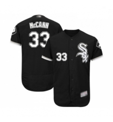 Mens Chicago White Sox 33 James McCann Black Alternate Flex Base Authentic Collection Baseball Jersey Mens Chicago White Sox 33 James McCann Black Alternate Flex Base Authentic Collection Baseball Jersey