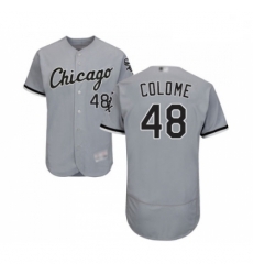 Mens Chicago White Sox 48 Alex Colome Grey Road Flex Base Authentic Collection Baseball Jersey Mens Chicago White Sox 48 Alex Colome Grey Road Flex Base Authentic Collection Baseball Jersey